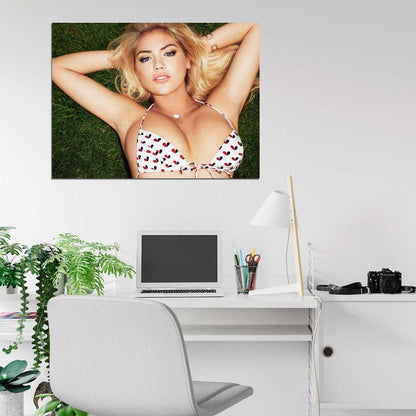 Kate Upton Hot Busty Model Big Boobs Sexy Tits Bikini Wall Art Print Poster