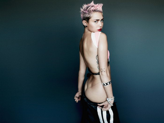 Miley Cyrus Hot Butt Sexy Ass Singer Actress Wall Art Print Poster