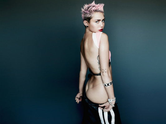 Miley Cyrus Hot Butt Sexy Ass Singer Actress Wall Art Print Poster