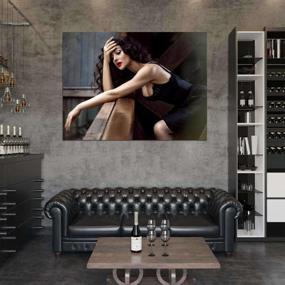 Monica Bellucci Hot Woman Passion Actress Wall Art Print Poster