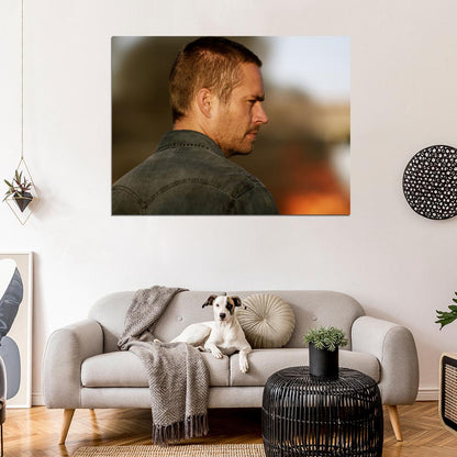 Paul Walker Movie Actor Hot Wall Art Print Poster