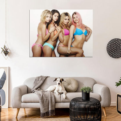 Spring Breakers Selena Gomez Vanessa Hudgens Ashley Benson Heather Morris Sexy Girls Wall Art Print Poster