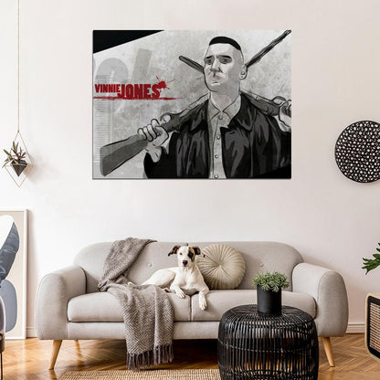 Vinnie Jones Art Actor Lock Stock and Two Smoking Barrels Big Chris Wall Art Print Poster