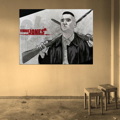 Vinnie Jones Art Actor Lock Stock and Two Smoking Barrels Big Chris Wall Art Print Poster