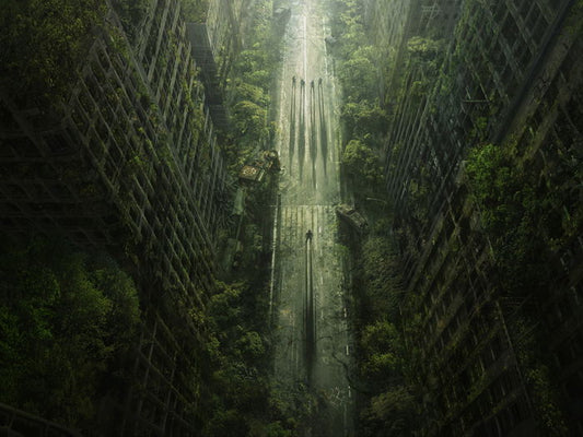 Wasteland 2 Post Apocalyptic Art City Ruins Wall Art Print Poster