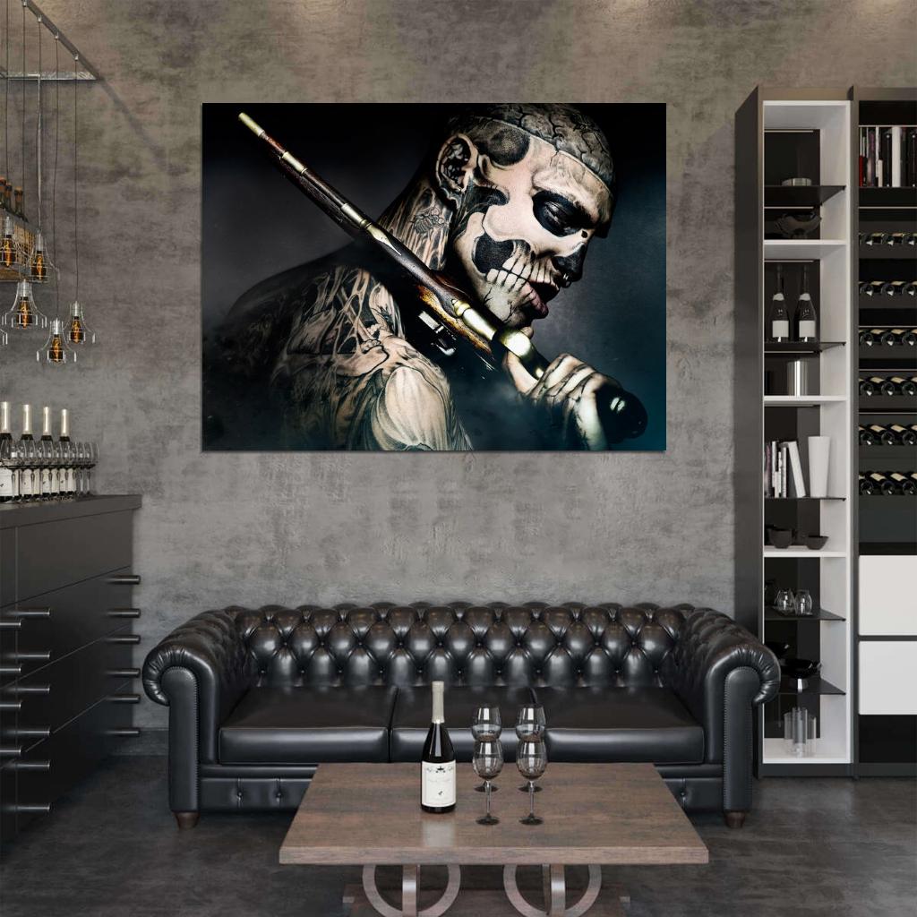 47 Ronin 2013 Movie Rick Genest Foreman Wall Art Print Poster