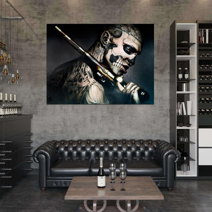 47 Ronin 2013 Movie Rick Genest Foreman Wall Art Print Poster