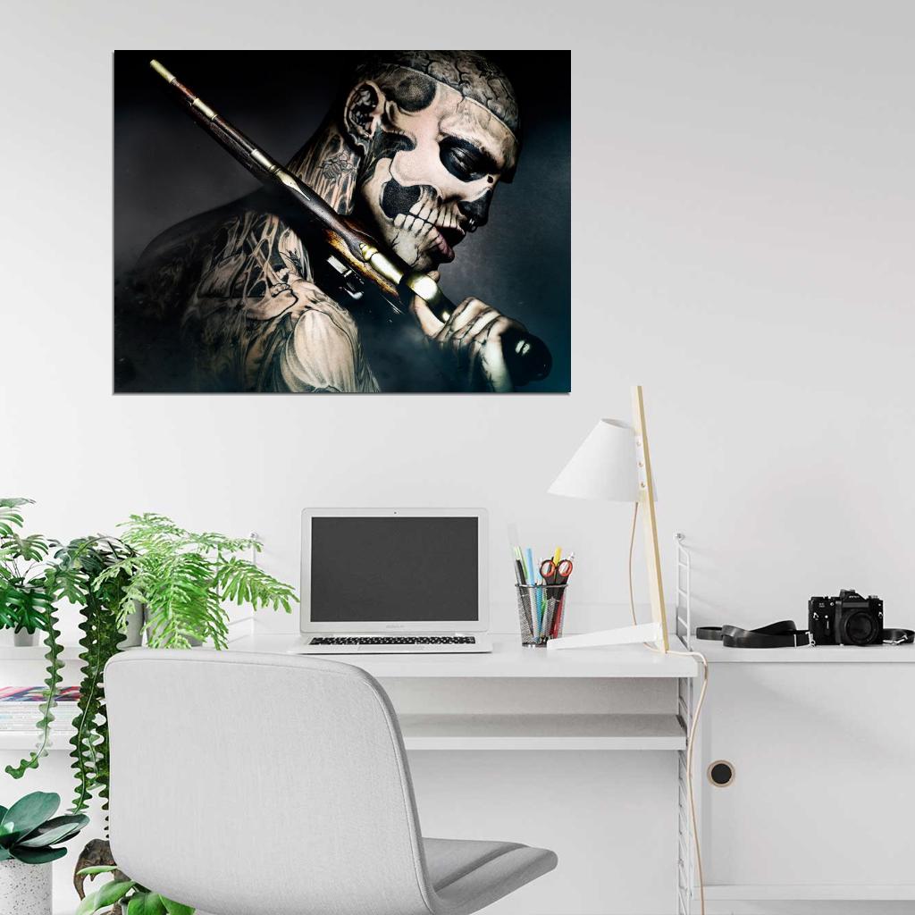 47 Ronin 2013 Movie Rick Genest Foreman Wall Art Print Poster