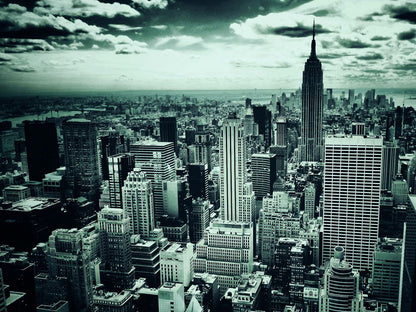 New York City NYC Manhattan Buildings Skyscrapers Wall Art Print Poster