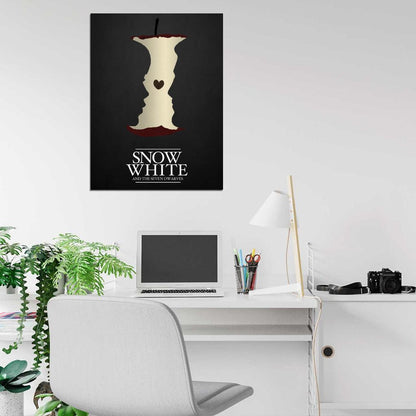 Snow White and the Seven Dwarfs Movie Cool Artwork Art Wall Art Print Poster