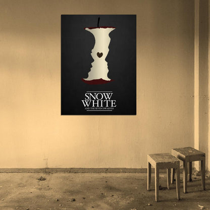Snow White and the Seven Dwarfs Movie Cool Artwork Art Wall Art Print Poster