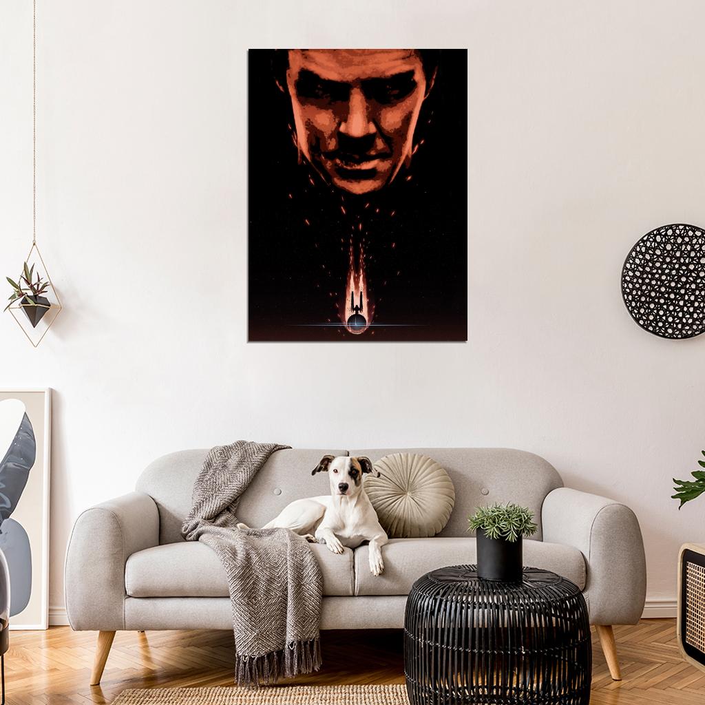 Star Trek Into Darkness Movie Enterprise Artwork Art Wall Art Print Poster