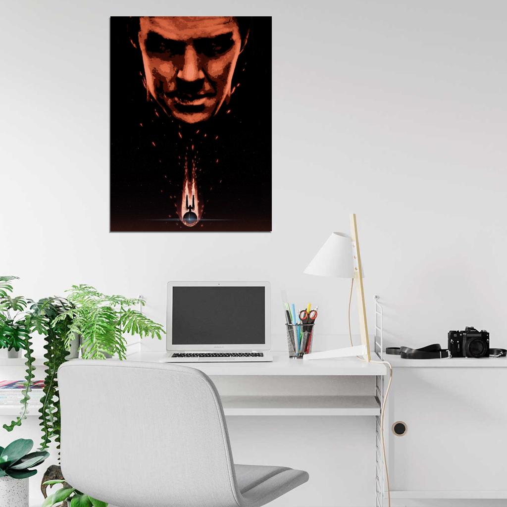 Star Trek Into Darkness Movie Enterprise Artwork Art Wall Art Print Poster