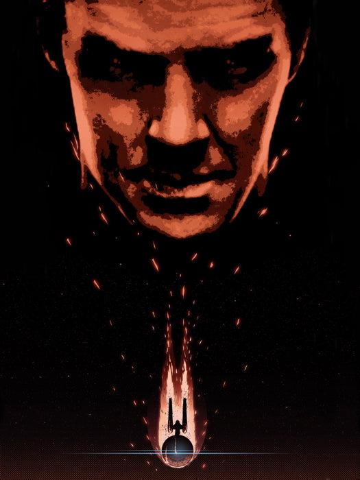 Star Trek Into Darkness Movie Enterprise Artwork Art Wall Art Print Poster