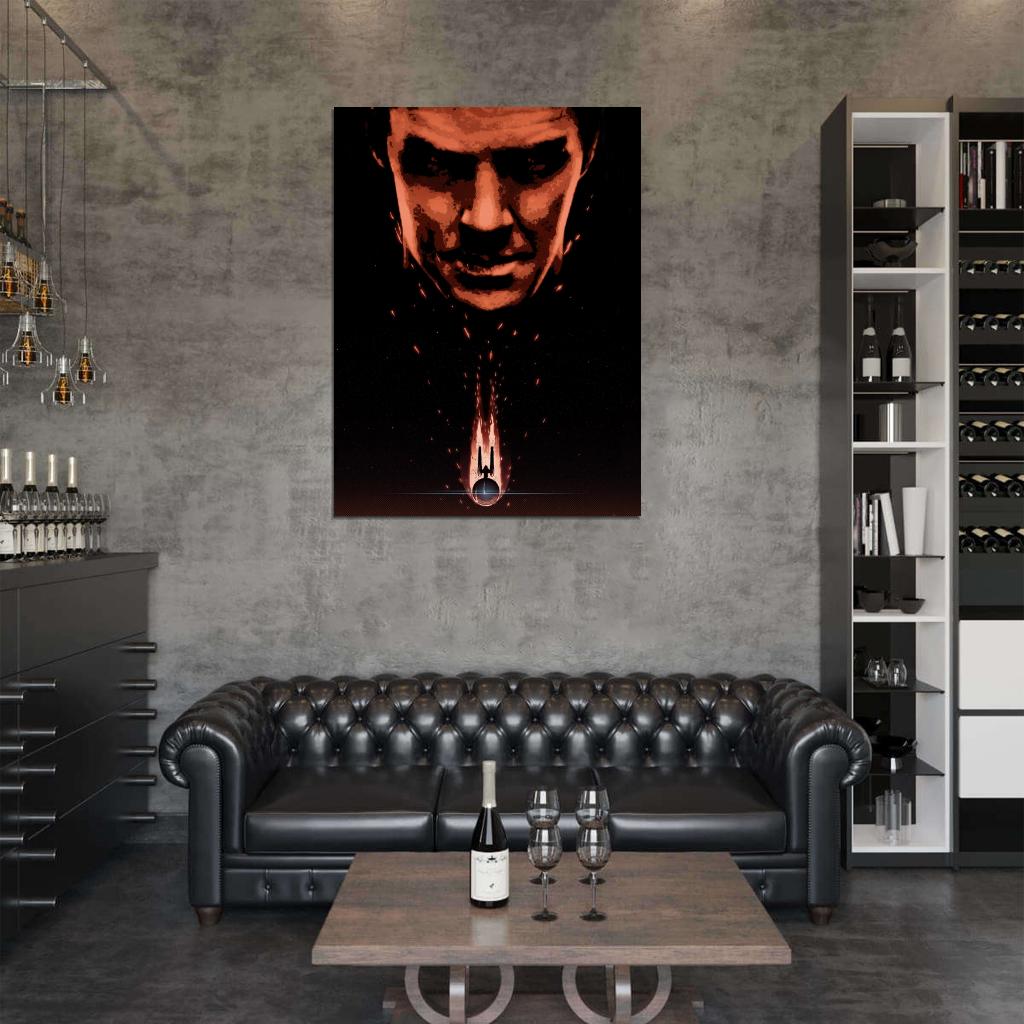 Star Trek Into Darkness Movie Enterprise Artwork Art Wall Art Print Poster
