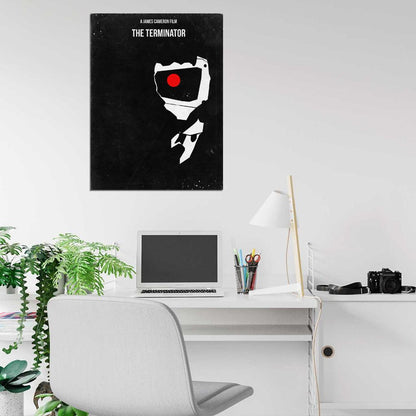 The Terminator 1984 Movie James Cameron Vintage Artwork Art Wall Art Print Poster