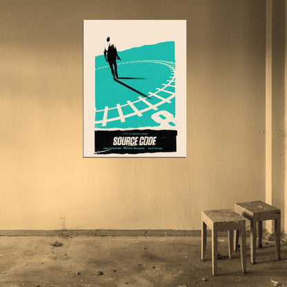 Source Code Movie Cool Artwork Art Wall Art Print Poster