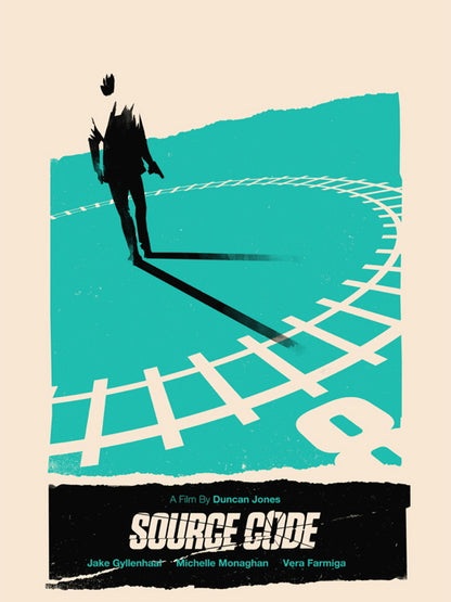 Source Code Movie Cool Artwork Art Wall Art Print Poster