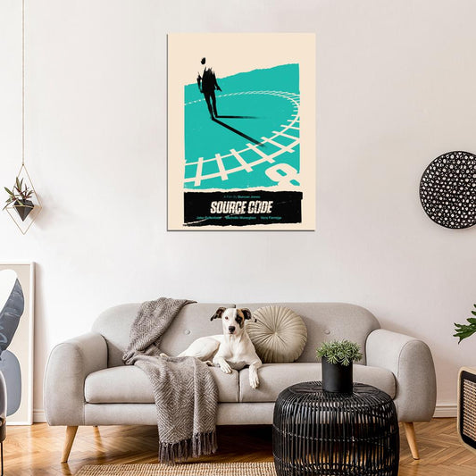 Source Code Movie Cool Artwork Art Wall Art Print Poster