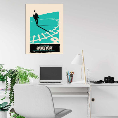 Source Code Movie Cool Artwork Art Wall Art Print Poster