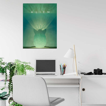 Alien Egg Facehugger Sci-Fi Movie Art Artwork Wall Art Print Poster