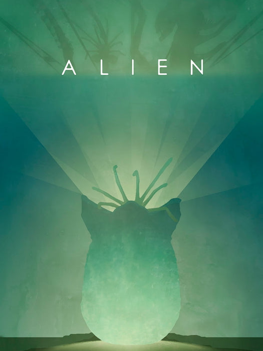 Alien Egg Facehugger Sci-Fi Movie Art Artwork Wall Art Print Poster