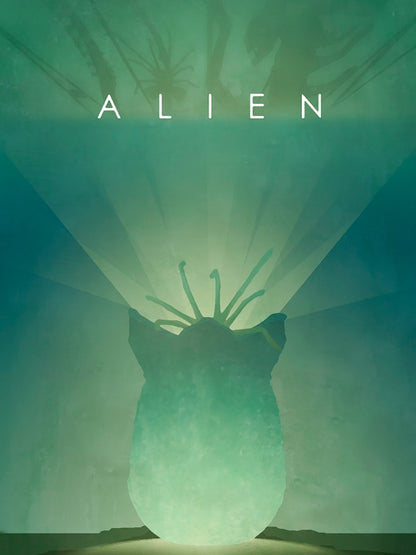 Alien Egg Facehugger Sci-Fi Movie Art Artwork Wall Art Print Poster
