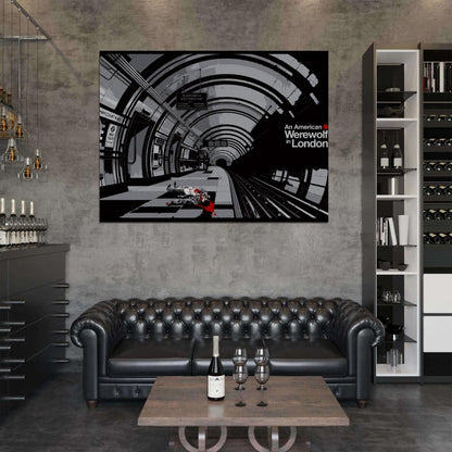 American Werewolf in London Movie Art Artwork Wall Art Print Poster