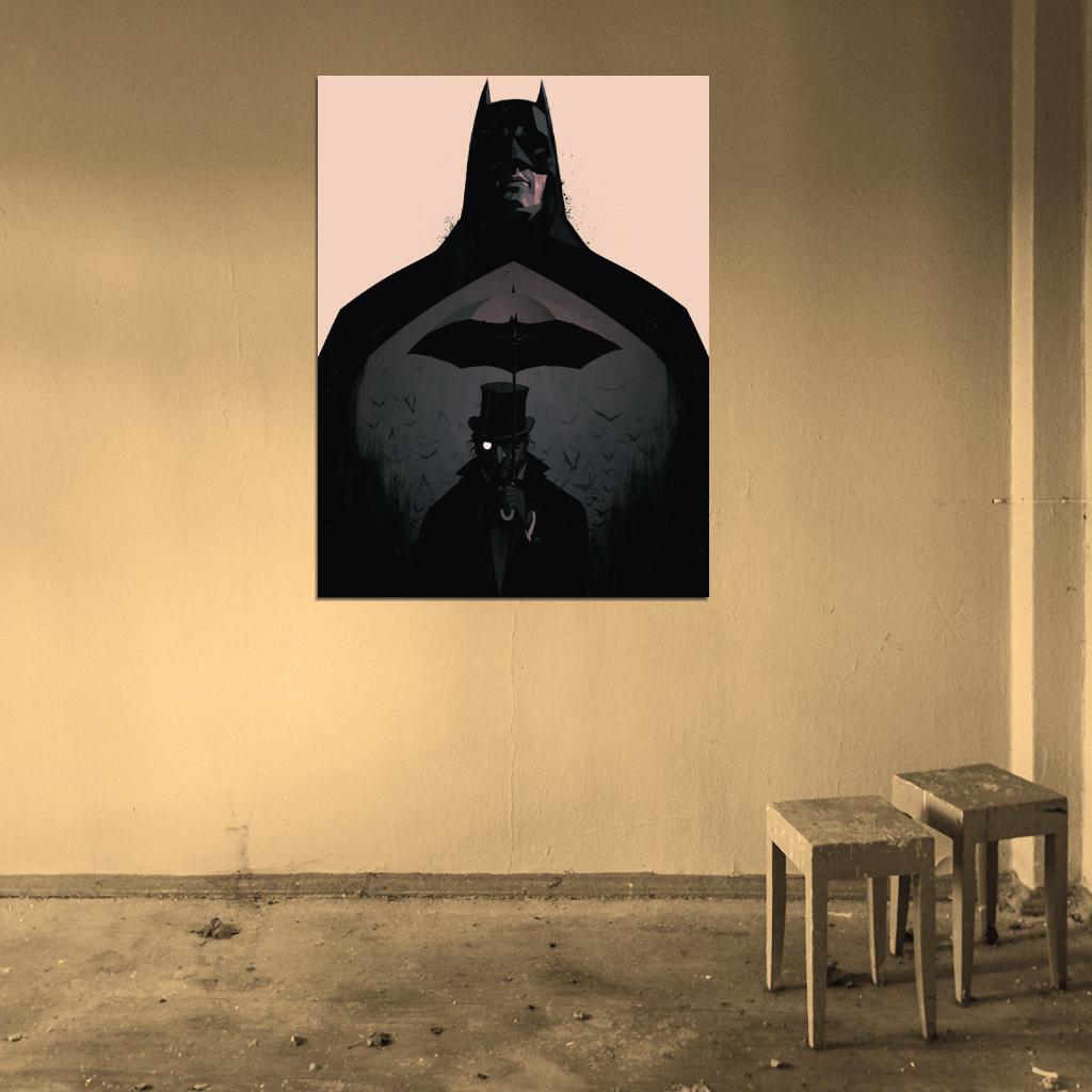 Batman Dark Knight Cool Art Artwork Wall Art Print Poster