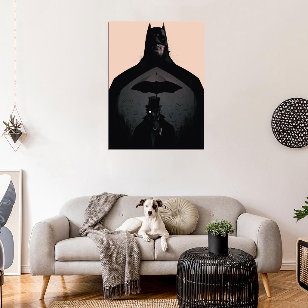 Batman Dark Knight Cool Art Artwork Wall Art Print Poster