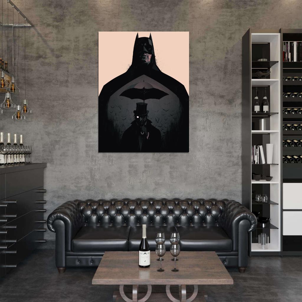 Batman Dark Knight Cool Art Artwork Wall Art Print Poster