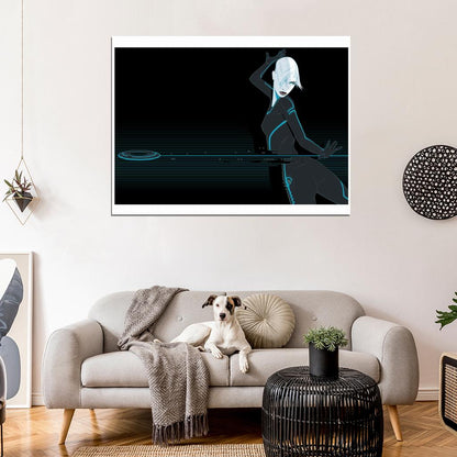 TRON Sci-Fi Movie Disc Battle Cool Art Artwork Wall Art Print Poster