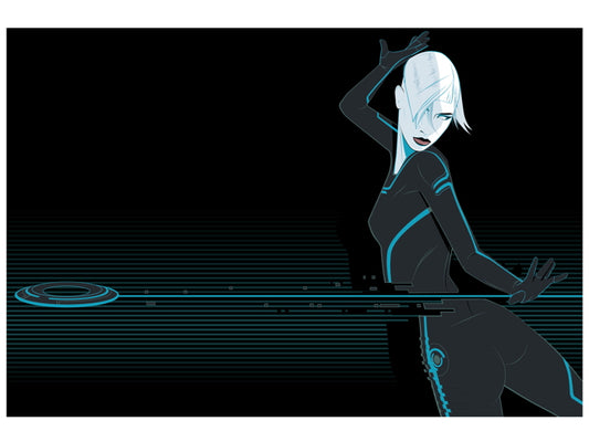 TRON Sci-Fi Movie Disc Battle Cool Art Artwork Wall Art Print Poster