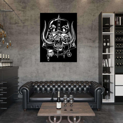 Darth Vader Mask Helmet Star Wars Cool Art Artwork Wall Art Print Poster