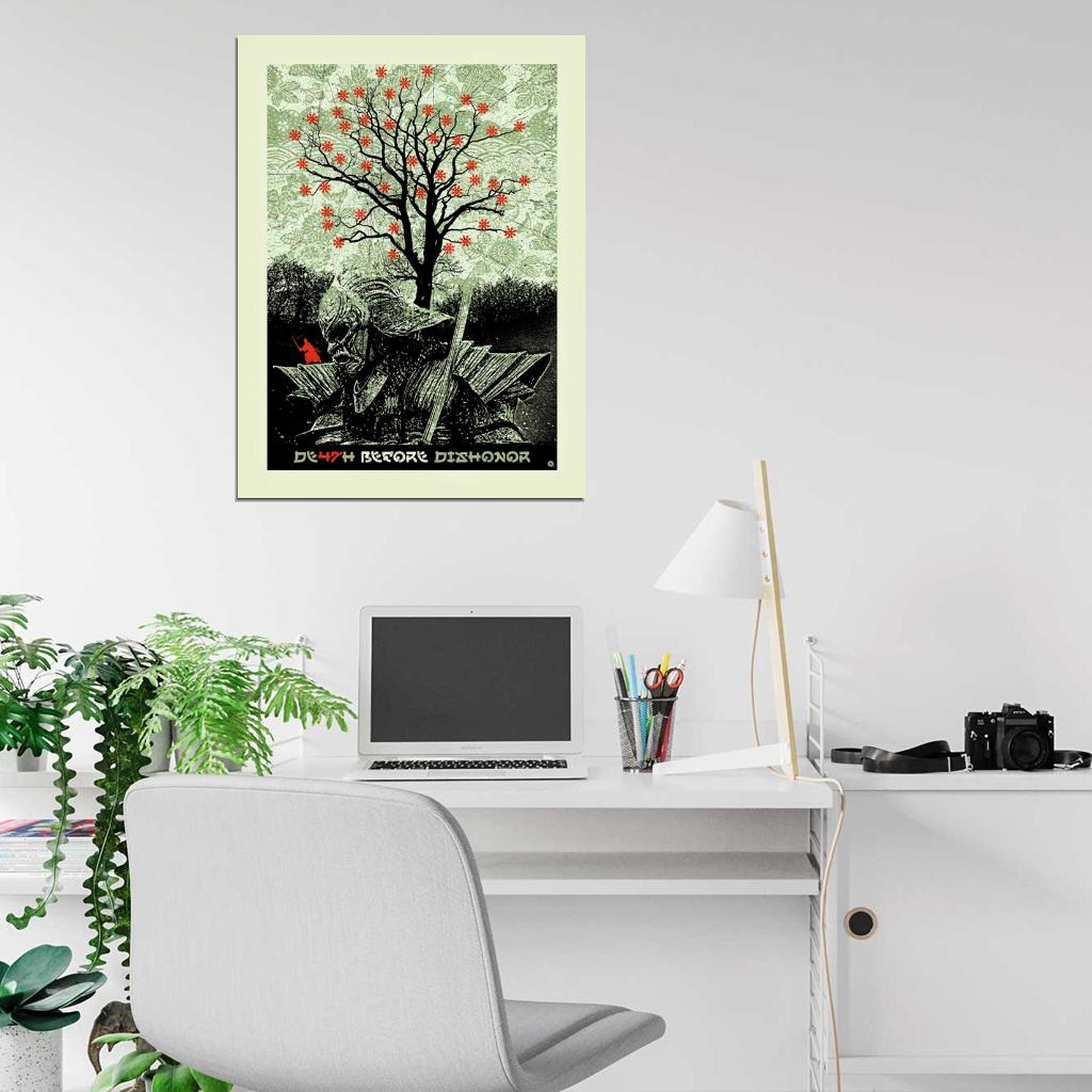 Samurai Japanese 47 Ronin Movie Art Artwork Wall Art Print Poster