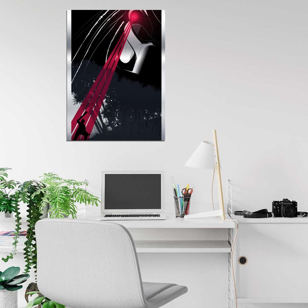 Predator Movie 1987 Retro Sci-Fi Cool Art Artwork Wall Art Print Poster