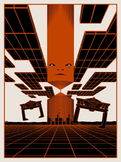 TRON 1982 Retro Movie Vintage Art Artwork Wall Art Print Poster