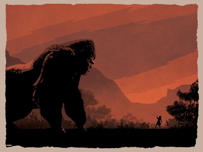 King Kong Movie 2005 Cool Amazing Art Artwork Wall Art Print Poster