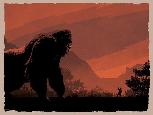 King Kong Movie 2005 Cool Amazing Art Artwork Wall Art Print Poster