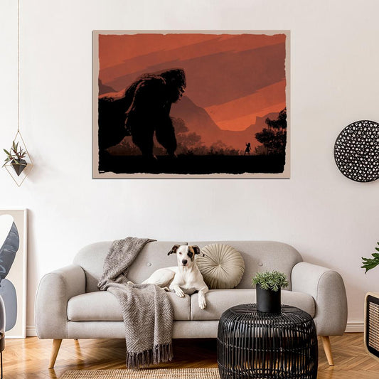 King Kong Movie 2005 Cool Amazing Art Artwork Wall Art Print Poster