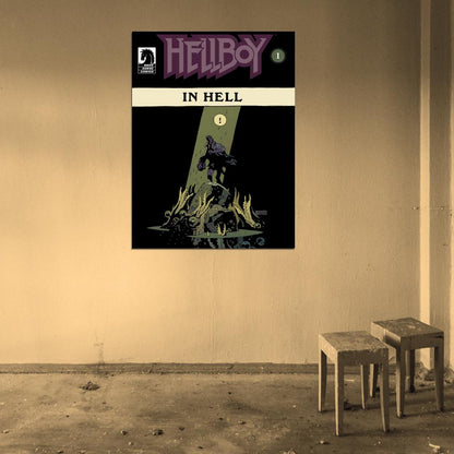 Hellboy Movie Cool Comic Book Art Artwork Wall Art Print Poster