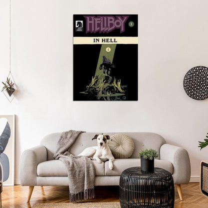 Hellboy Movie Cool Comic Book Art Artwork Wall Art Print Poster