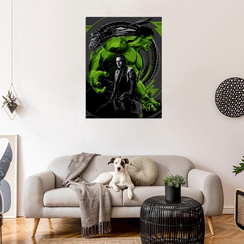Hulk Movie Cool Amazing Art Artwork Wall Art Print Poster