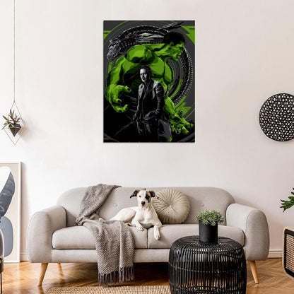 Hulk Movie Cool Amazing Art Artwork Wall Art Print Poster
