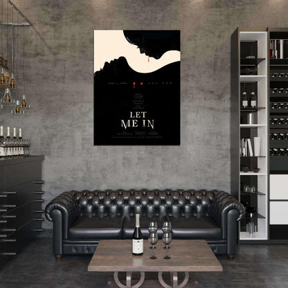Let Me In Movie Vampire Art Artwork Wall Art Print Poster