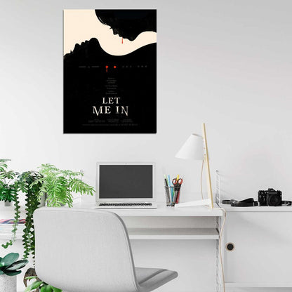 Let Me In Movie Vampire Art Artwork Wall Art Print Poster