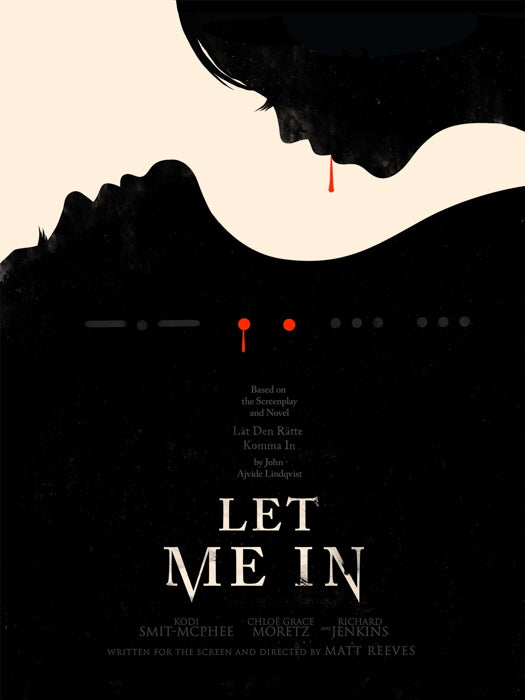 Let Me In Movie Vampire Art Artwork Wall Art Print Poster