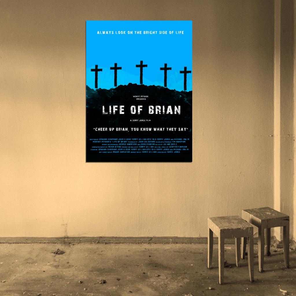 Monty Python Life of Brian Art Artwork Wall Art Print Poster
