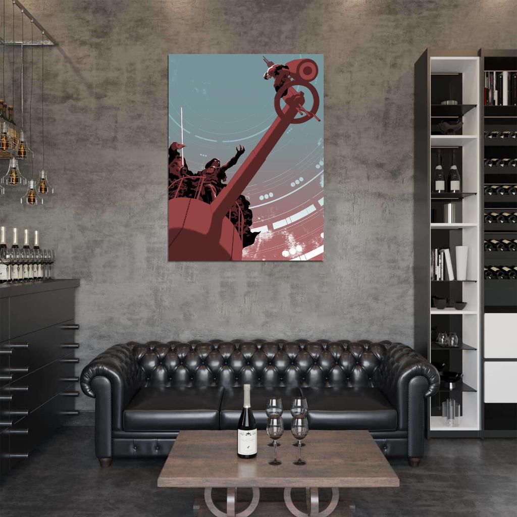 I Am Your Father Luke Skywalker Darth Vader Star Wars Art Artwork Wall Art Print Poster