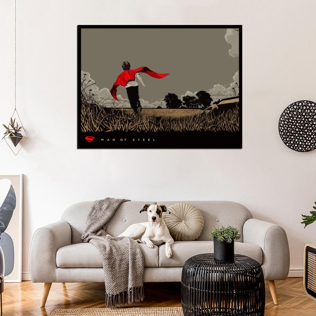 Man of Steel Movie Art Artwork Wall Art Print Poster